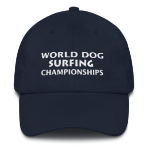 World Dog Surfing Championships V3 Cotton Cap