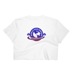 World Dog Surfing Logo V1 Front/Back Women's Crop Top