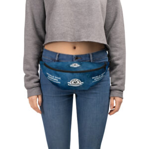 World Dog Surfing Championships Blue Logo Fanny Pack