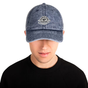 World Dog Surfing Logo Vintage Cotton Twill Cap