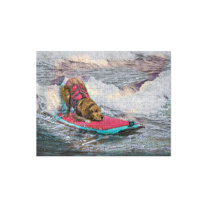 It's a World Dog Surfing Championships Jigsaw puzzle #1
