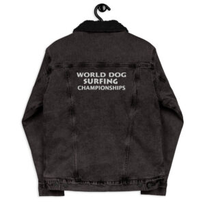 World Dog Surfing Unisex Denim Sherpa Jacket