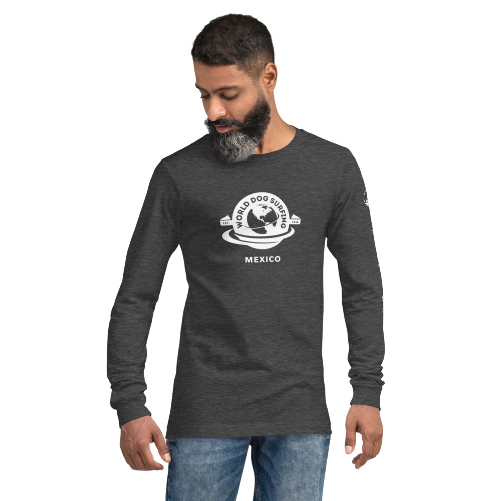 Mexico World Dog Surfing Long Sleeve Tee (Unisex)