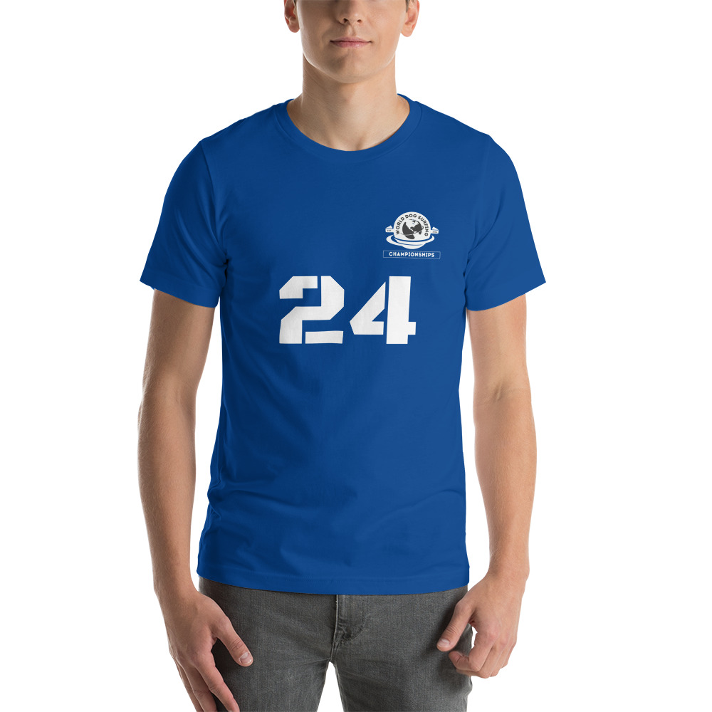 TEAM ROSIE: Short Sleeve Unisex t-shirt – World Dog Surfing